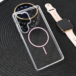 Maska za Samsung S25 Ultra Magsafe Color Line, Roze
