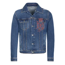 DOLCE & GABBANA Prehodna jakna Dolce & Gabbana Jacke temno modra