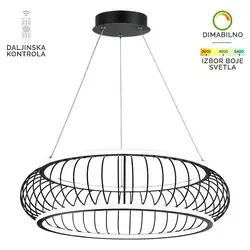 LED viseća lampa F2075-40V BK
