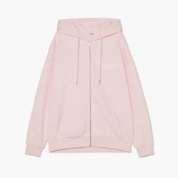 Cropp - Dukserica oversize s kapuljačom - pastelno pink
