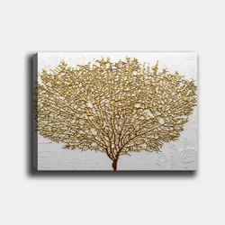 Wallity Slika sa zlatnim drvetom 70x100 cm