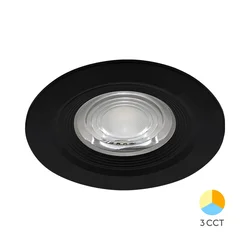 Braytron Spot svetiljka BRY- G3-7W-OKRUGLA-CRNA-3U1-IP54