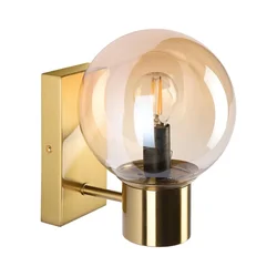 Zidna lampa SFERIO 1xE14/5W/230V mesing/zadimljeno bež