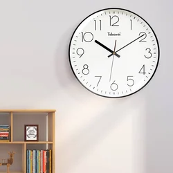 Telesonic Zidni sat, 26 cm, Crni