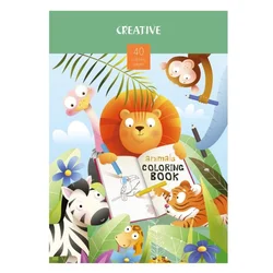 Pobarvanka Creative Animals 40