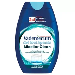 Vademecum Pasta za zube 2 u 1 Advanced Clean, 75 ml