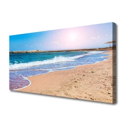 tulup.si Slika na platnu Ocean beach landscape 120x60 cm