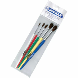 Čopiči za akvarel SET 7102/2200 okrogli Spokar - 1 SET
