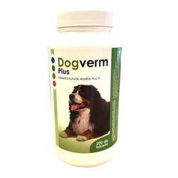 Dogverm Plus tablete za pse A.U.V. 200 kosov