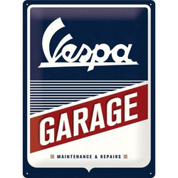 Postershop plastična ploča s natpisom: Vespa Garage