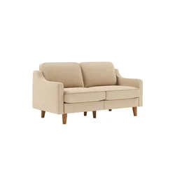 ATELIER DEL SOFA 2-Seat Sofa Robin 2 Sand Walnut