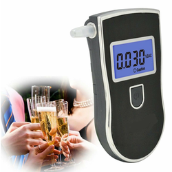 Digitalni alkotester z LCD zaslonom + ustniki
