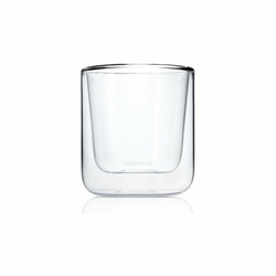 Komplet 2 dvojnih skodelic za kavo Blomus Nero, 200 ml