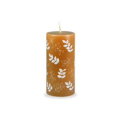 Oranžna sveča Unipar Pure Beauty, čas gorenja 73 h