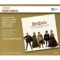 VERDI:DON CARLO/DOMINGO/CABALLE/MILNES/GIULINI 3CD