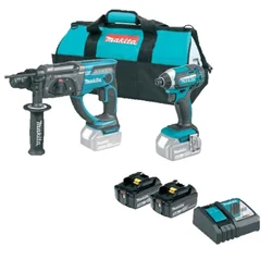 Akumulatorski set alata Makita DHR202 + DTD152 18V 2x3,0 Ah poklon Punjač i torba