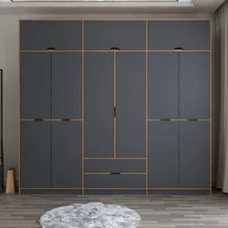Hanah Home Garderober Elina-8910, 277x253x52 cm, Antracit