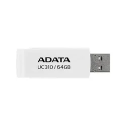 ADATA USB Flash memorija 3.2 UC310-64G-RWH, 64GB, Bela