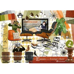 Ravensburger Puzzle Eames Design Classics, 1000 delova