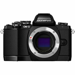 OLYMPUS digitalni brezzrcalni fotoaparat OM-D E-M10, črn