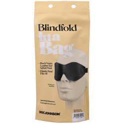 Doc Johnson in a Bag Blindfold Black