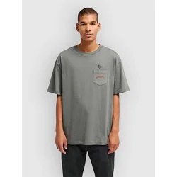 RVCA Nature Calling Pocket moška majica sage leaf