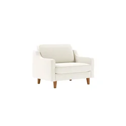 Atelier del Sofa Fotelja Robin Loveseat, Bela