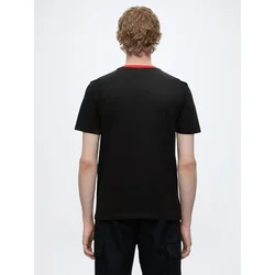 HUGO Majica Dempsy 50563796 Črna Regular Fit