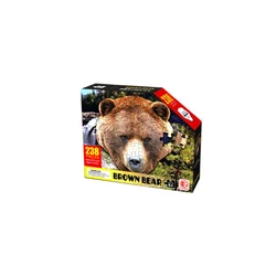 PERTINI Puzzle U Obliku Životinje - Mrki Medved 238 Delova