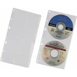 Durable Omoti za CD/DVD za spiralne mape, 5 komada