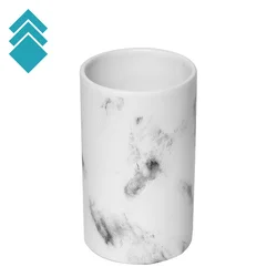 Tendance Čaša za četkice Marble, Bela