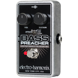 Electro-Harmonix Bass Preacher kompresor/sustainer pedala