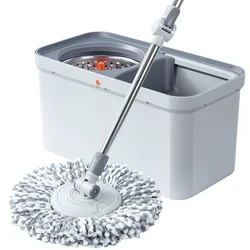 Baijiahaoshi Rotirajući mop sa kantom, 40 cm, 2 krpe