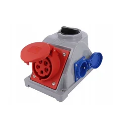 shumee MONTAŽNI KOMPLET Z VTIČNICO 16A 5P+2P+Z RS-Z(0-1)CZE - E145AA-PD025