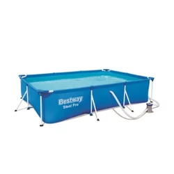 BESTWAY 56411 Bazen steel pro, filter p. 300x201x66cm ( 3964 )