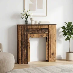 Okvir za kamin Staro drvo 93 x 20 x 89 cm Konstruirano drvo
