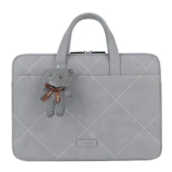 Brinch Torba za laptop, Srebrno-siva