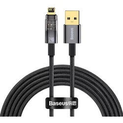 Baseus Explorer USB to Lightning Cable, 2.4A, 2m (black)
