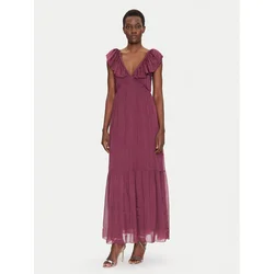 Dixie Poletna obleka A207W021A Bordo rdeča Regular Fit