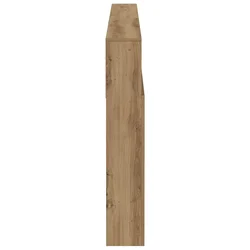 Uzglavlje s ormarićem boja hrasta 200x19x103,5 cm drveni