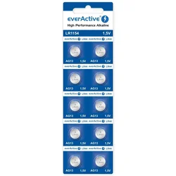 Aga baterije EverActive Alkaline G13 LR44 LR1154 10 kosov