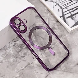 Maska za iPhone 16 6.1 Magsafe Lux ljubičasta