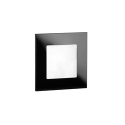LDST AN-01-CB-BC9 - LED svetiljka za stepenište ANGEL 9xLED/1,2W/230V sjajna crna