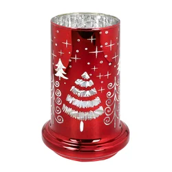Tognana LED sveća Christmas Starry, 15 cm, Crvena