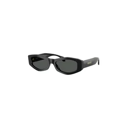 Versace Ženske naočare za sunce 0VE4487 GB187, Četvrtaste, Crne
