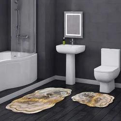Lessentiel Maison Set 2 prostirke za kupatilo Šareni