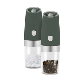 Berlinger Haus Gravitacioni mlin za biber i so Matte Green Collection BH-9570, 2 komada, Zeleni