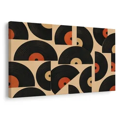 Slika retro gramofonske plošče - 40x30