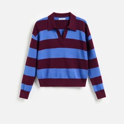 Reserved - Polo džemper s visokim sadržajem viskoze