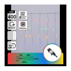 Aigostar - LED spoljašnja božićna girlanda 400xLED/8 funkcija 23x0,4m IP44 višebojna